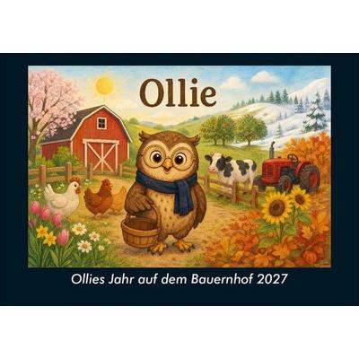 Ollies Jahr auf dem Bauernhof 2027 Fotokalender DIN A5, DIN A5 von Tobias Schmitt,Kevin Heber, Vero Kalender, 978-3-695-44682-7
