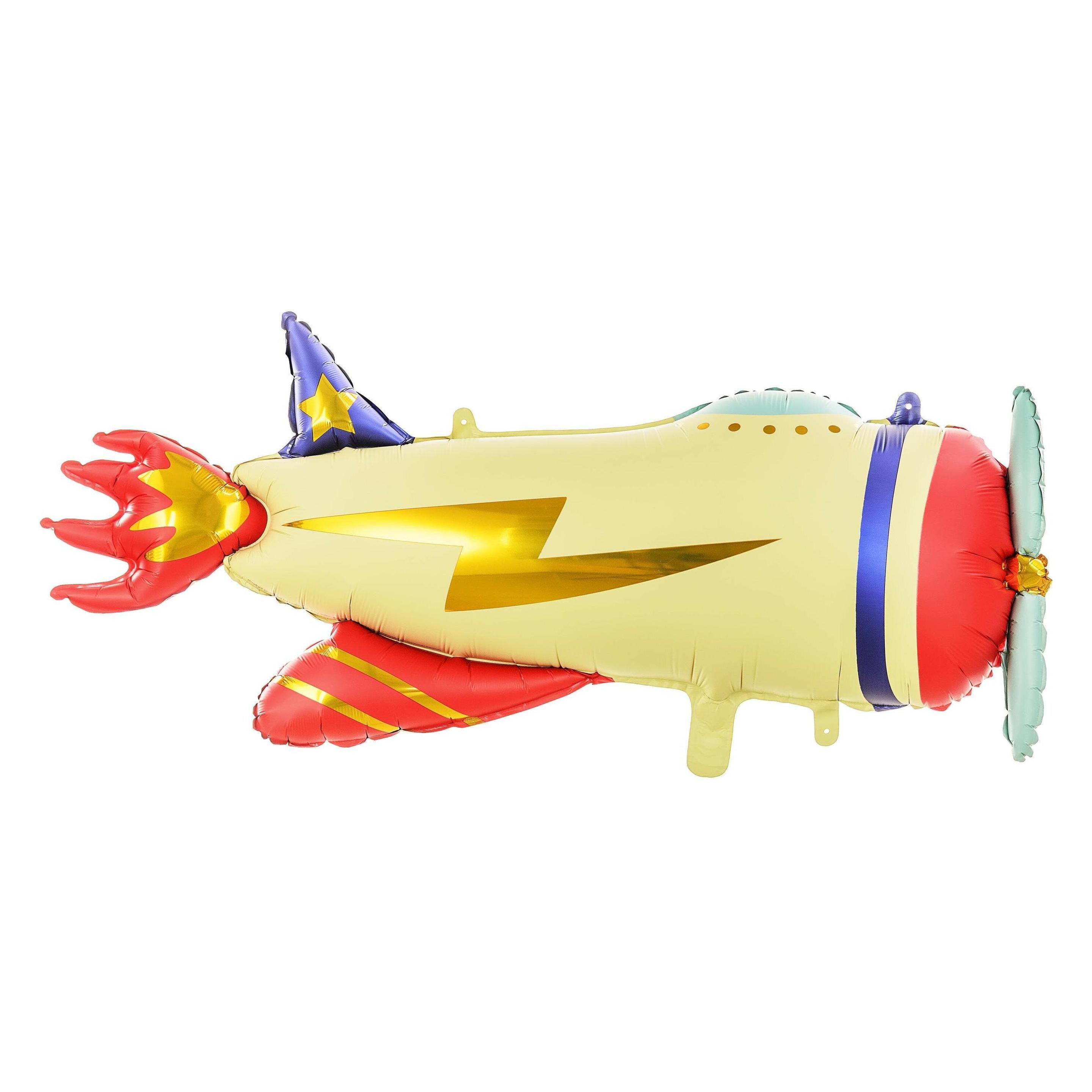 Partydeco Ballon - Flugzeug (1x) (FB108)