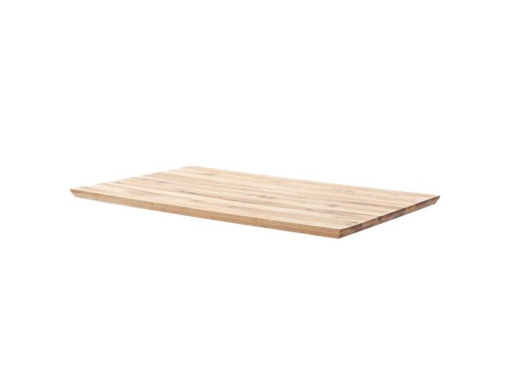 Tischplatte Woodham 140 x 90cm Braun