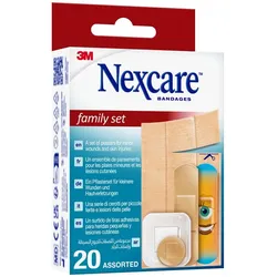 Nexcare Family Set Assorted Pflaster 20 St