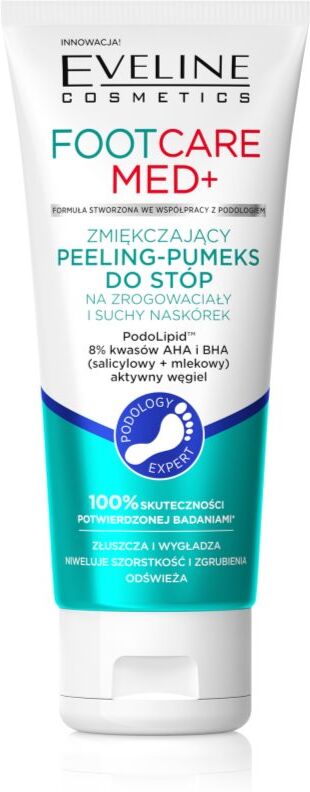 Eveline Cosmetics Foot Care Med gentle moisturising scrub for legs 100 ml
