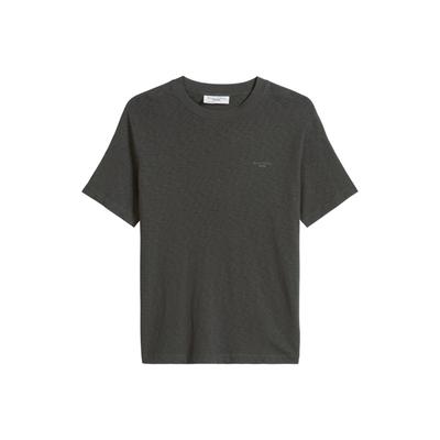 T-Shirt MARC O'POLO DENIM "T-Shirt T-Shirt, SSL, Logo Print, Reg 1er Pack", Herren, Gr. L, grau (dunkelgrau), Obermaterial: 100% Baumwolle CO., Shirts T-Shirt