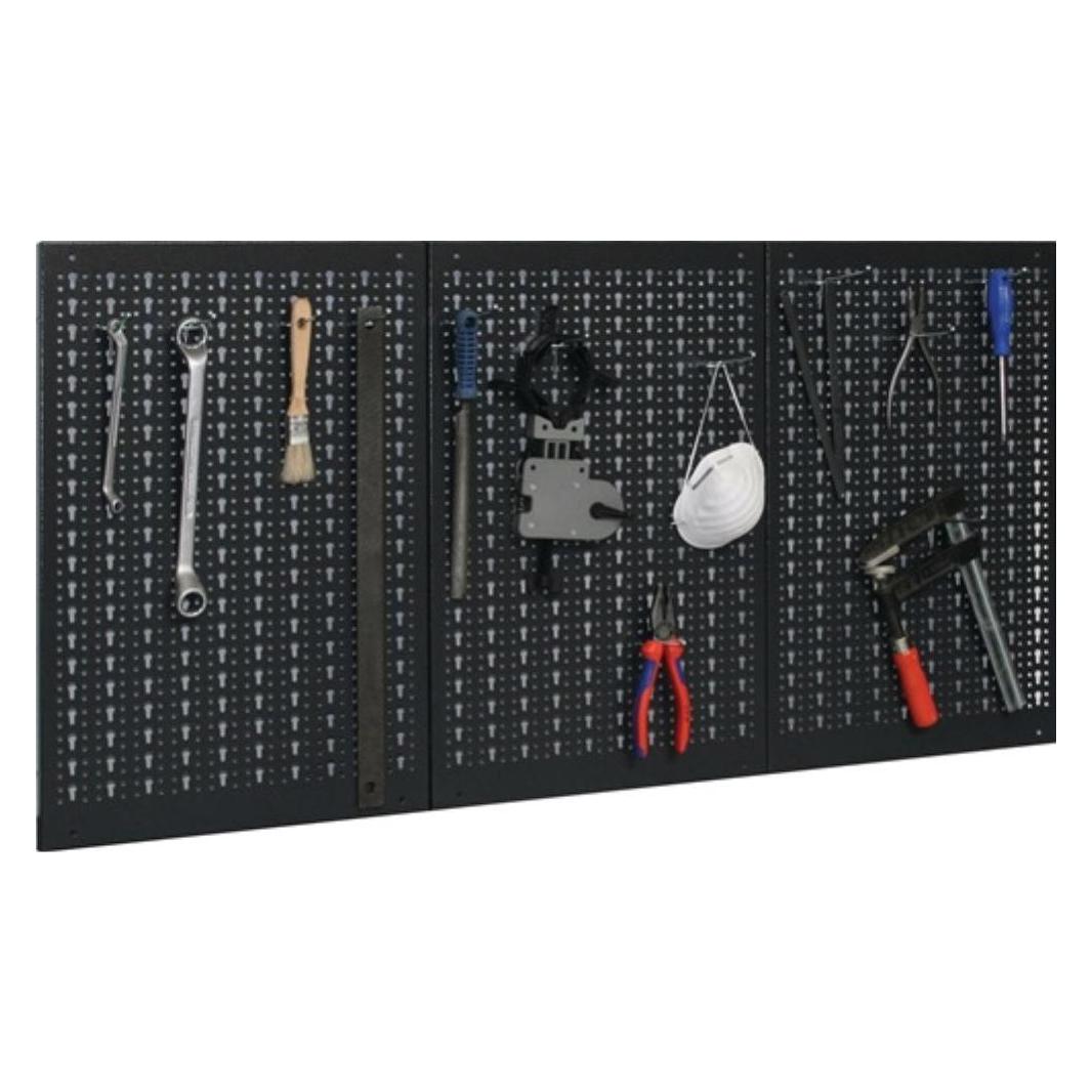 HP Autozubehör Lochwand Gesamt-B1200xH600mm B400xH600mm mit 12 Standardhaken (94100)