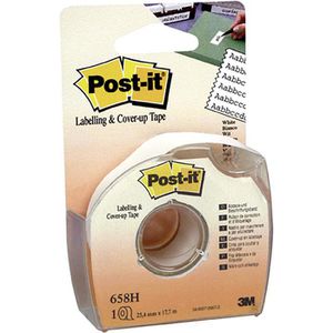 Post-it Korrektur-u.Abdeckband 658H, im Handspender, ablösbar, 25,4mm