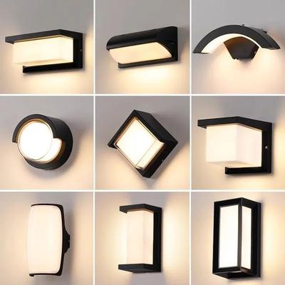 Inspire Curations SmartGuard LED Motion Sensor Outdoor Wall Light Waterproof IP65 Porch & Garden Lamp (1220W) n Sensor Vdc12v12w Warm3000k