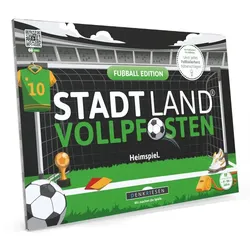 Denkriesen Stadt Land Vollpfosten Spielblock Fußball Edition