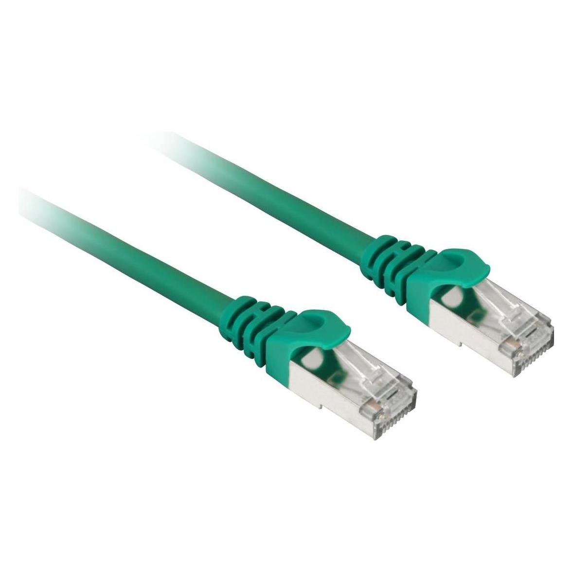 Sharkoon Patch. SFTP Cat7a Rohk gn 2,0m LSOH (S/FTP, CAT7a, 2 m) (4044951029556)