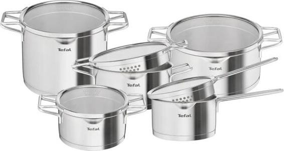 Tefal Nordica Ss pannenset, 10-delig, H852SA56