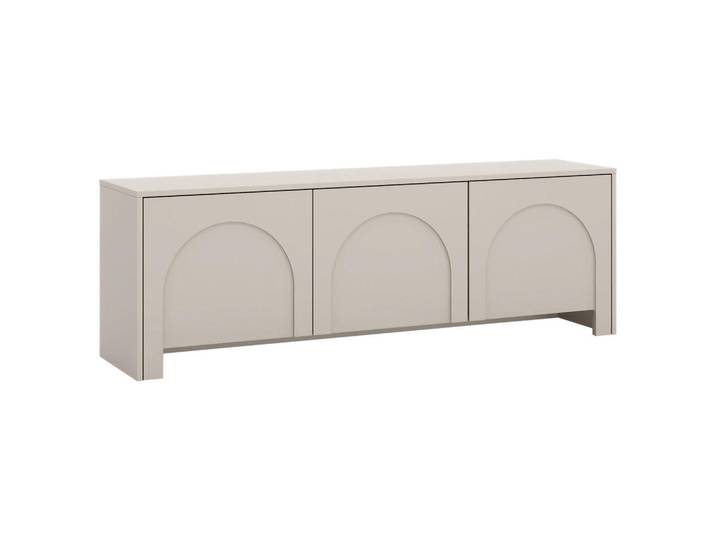 Boxxx Lowboard Arco, Kaschmir, 2 Fächer, 153.5x51x35 cm, Typenauswahl, Beimöbel erhältlich, stehend, in verschiedenen Größen erhältlich, Wohnzimmer, Wohnwände, Lowboards, Lowboards stehend
