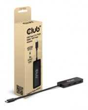 Club 3D USB TYPE-C TO TRIPLE HDMI MST HUB 4K60HZ Digital/Daten Digital/Display/Video (CSV-1554)