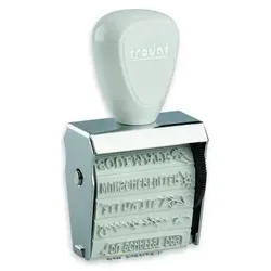Trodat, Stempel, Creative Mini/V6 weiss + Kissen 3Farben 1139