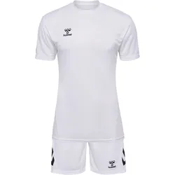 hummel hmlLOGO Sport-Set Trikot+Shorts 9001 - white XL