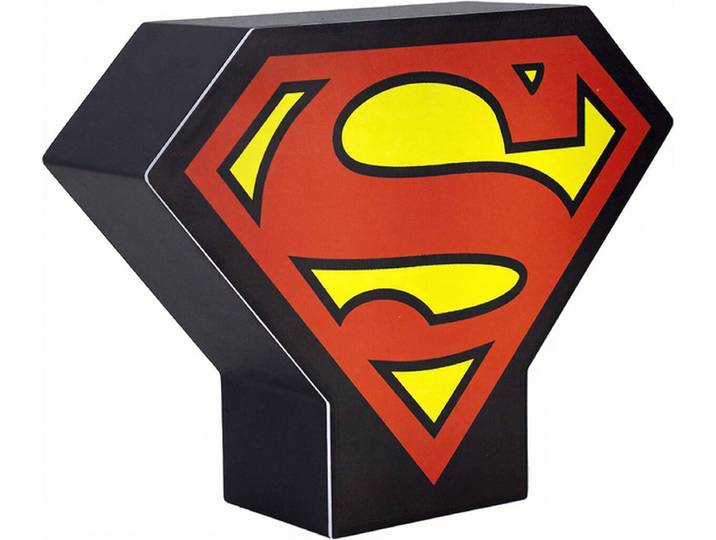 Paladone DC Comics Superman Bureau Lamp - Geel, Rood, Zwart