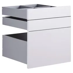 Schubladenset Unit in Hellgrau
