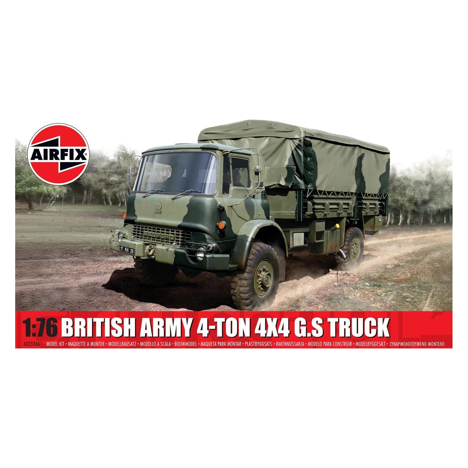 Airfix British Army 4-ton 4 x 4 G.S Truck (A02326A)