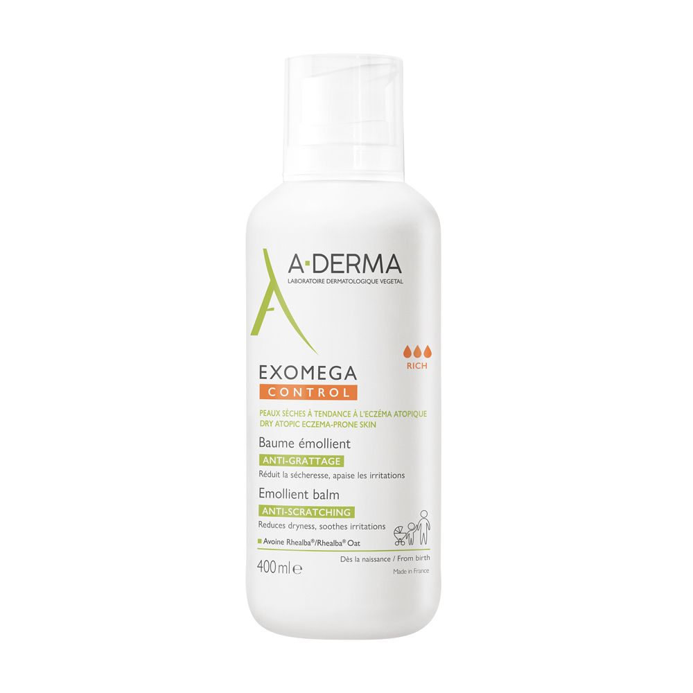 A-Derma Exomega Control Balsam rückfettend 400 ml