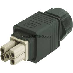 HARTING 09352320423 Buchseneinsatz Han® PushPull Power 5 + PE Han-Quick Lock® 1 St.