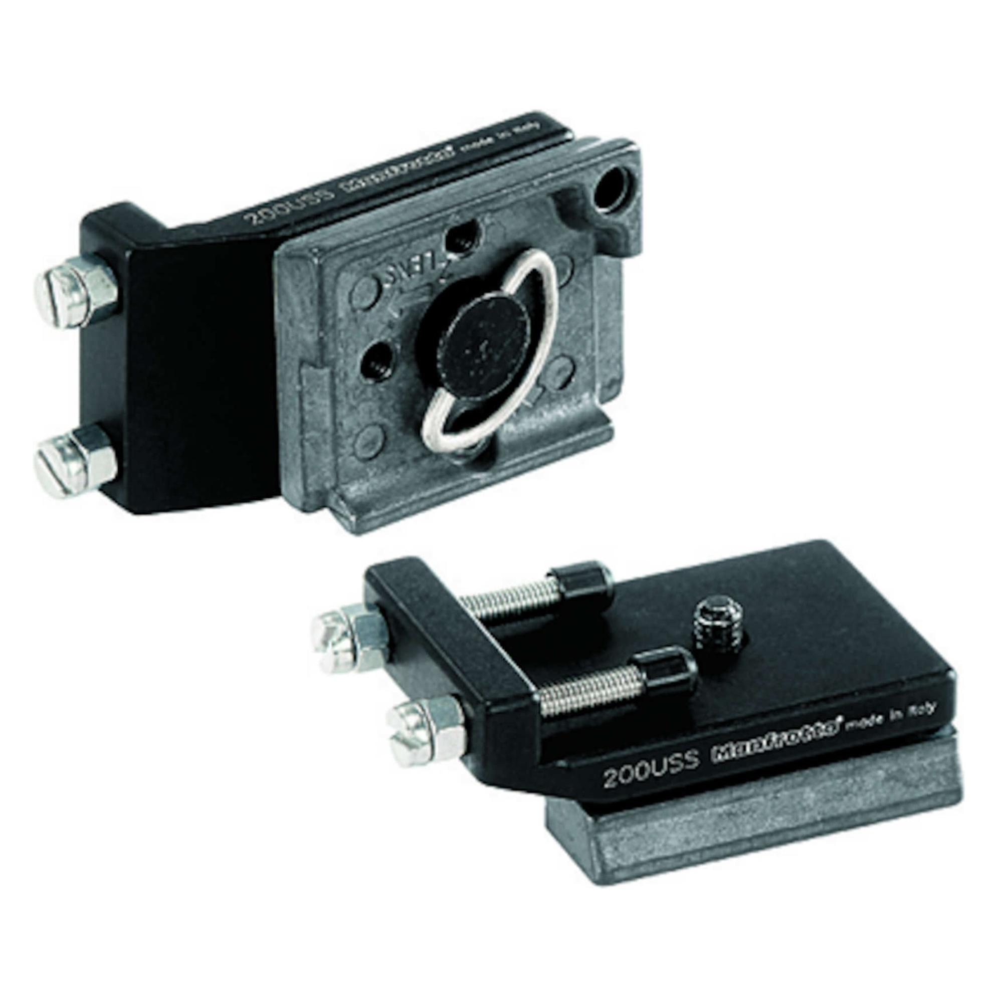 Manfrotto 200USS, Spektivplatte mit Verdrehschutz (Stativadapter) (MN 200USS)