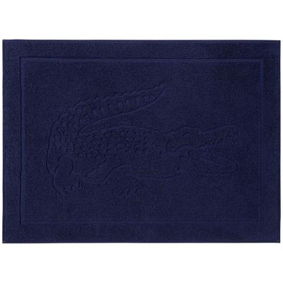 Badematte LACOSTE "»LLACOSTE«", blau (marine), H:20mm, Baumwolle, Badematten, Badematte, hochwertige Badematte in Größe 55x80 cm