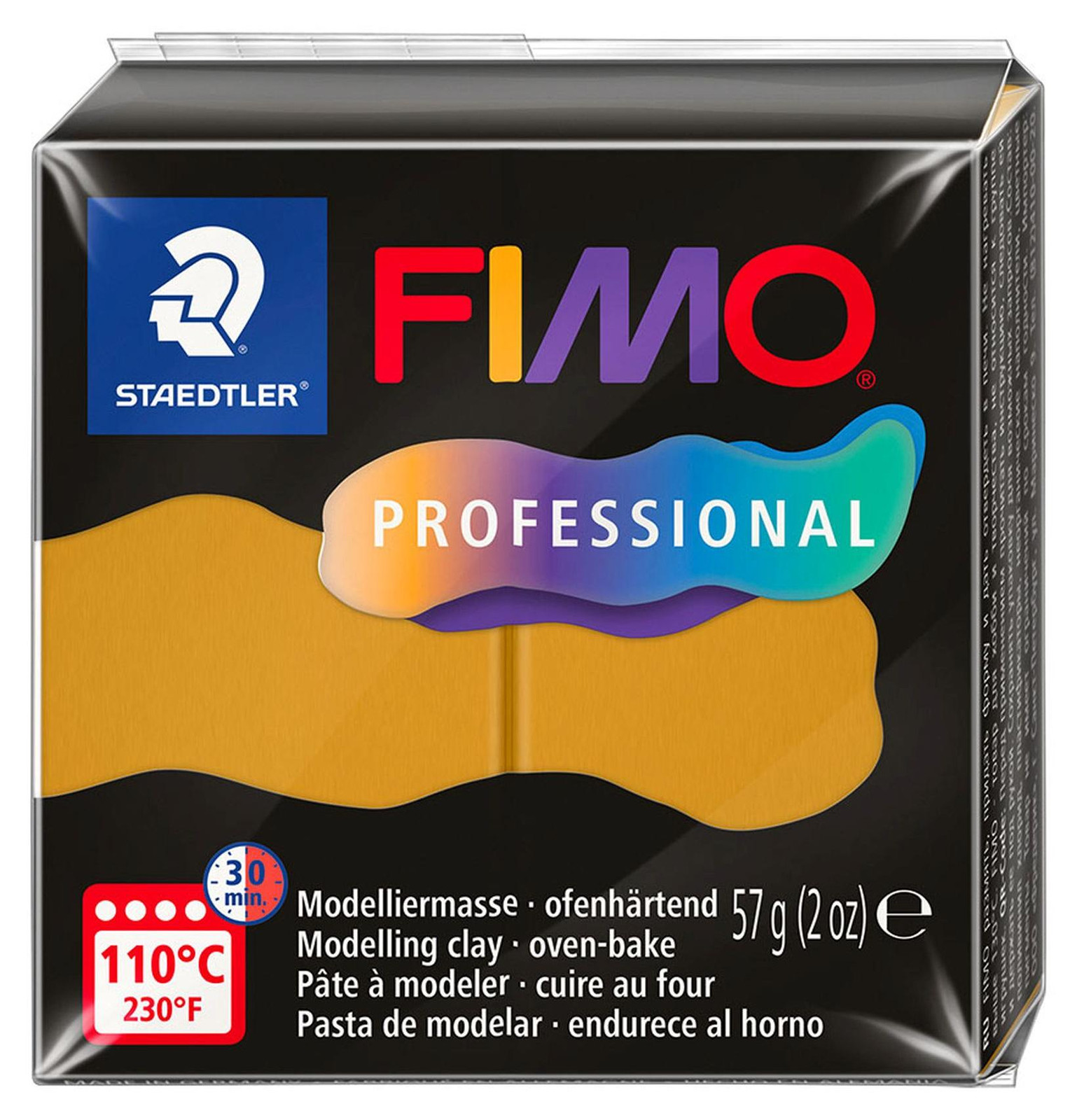 Staedtler Fimo Professional Modelklei, 57g, okergeel