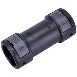 Fränkische Rohrwerke 4891607600 ACPA-17B Wellrohrverbinder Schwarz Gerade 10 St.