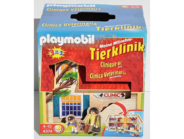 PLAYMOBIL 4374 - Meine Mitnehm-Tierklinik