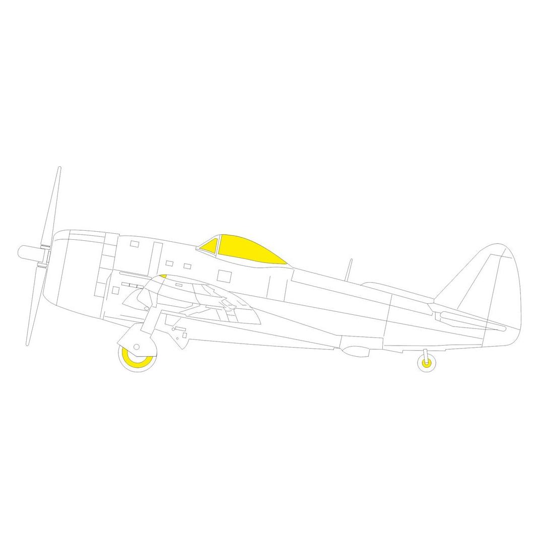 Eduard P-47N for Miniart (EX1154)