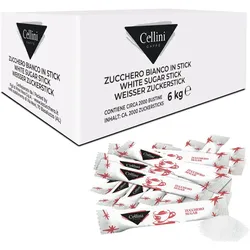 Cellini Zuckersticks weißer Zucker