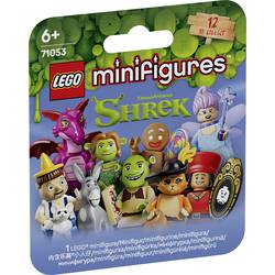 LEGO MINIFIGURES 6589465 LEGO® Minifigures Shrek Serie; kleine Spielzeuge für Kinder ab 6 Jahren; 1 von 12 Minifiguren wie Shrek, Fiona und Esel von DreamWorks Animation