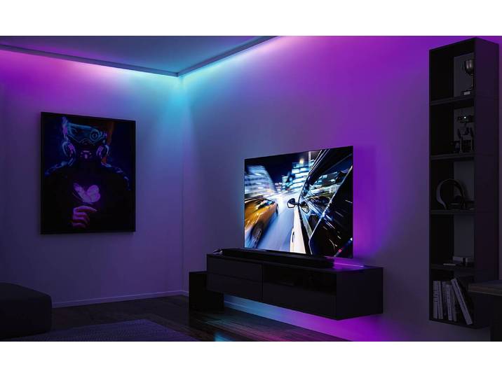 Dynamic LED-Strip Rainbow 5m 1 x 0 x 1cm Schwarz Aluminium, lackiert Polycarbonat LED LED-Platine