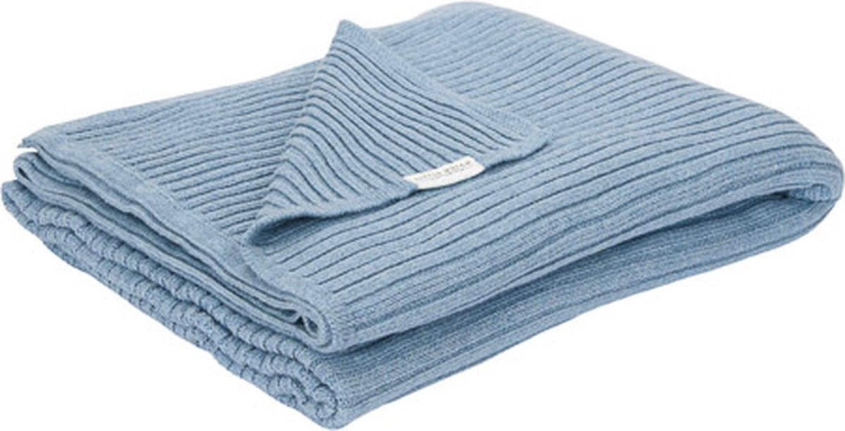 Essentials Ledikantdeken - Blauw