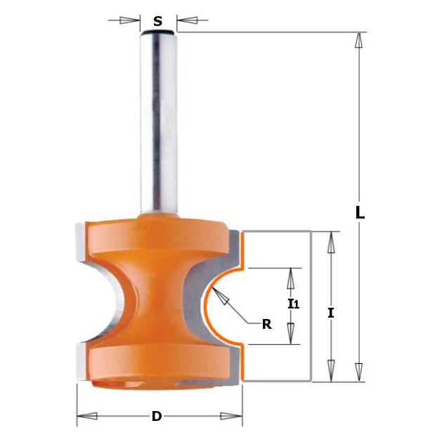 CMT Fräswerkzeuge Widia G6 Half Tda (42624535)