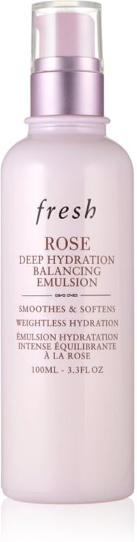 fresh Rose Deep Hydration Balancing Emulsion hydrating emulsion from rose 100 ml