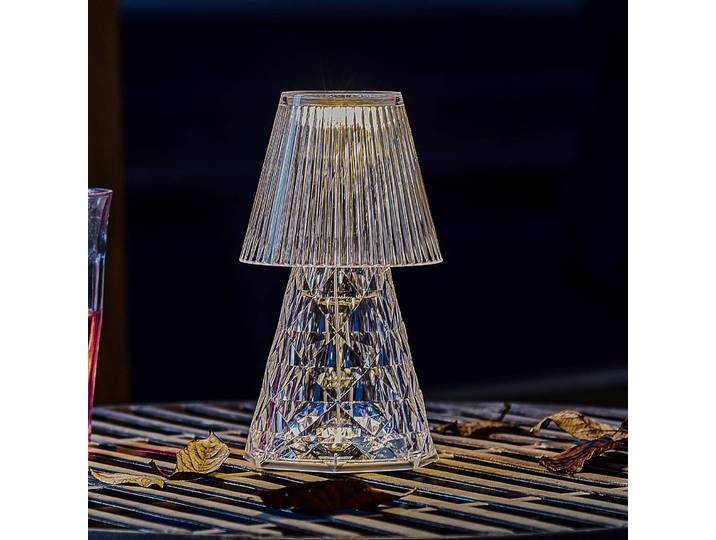 Newgarden Lola 20 LUX LED-Tischleuchte Lux, dimmbar, klar / transparent, Kunststoff