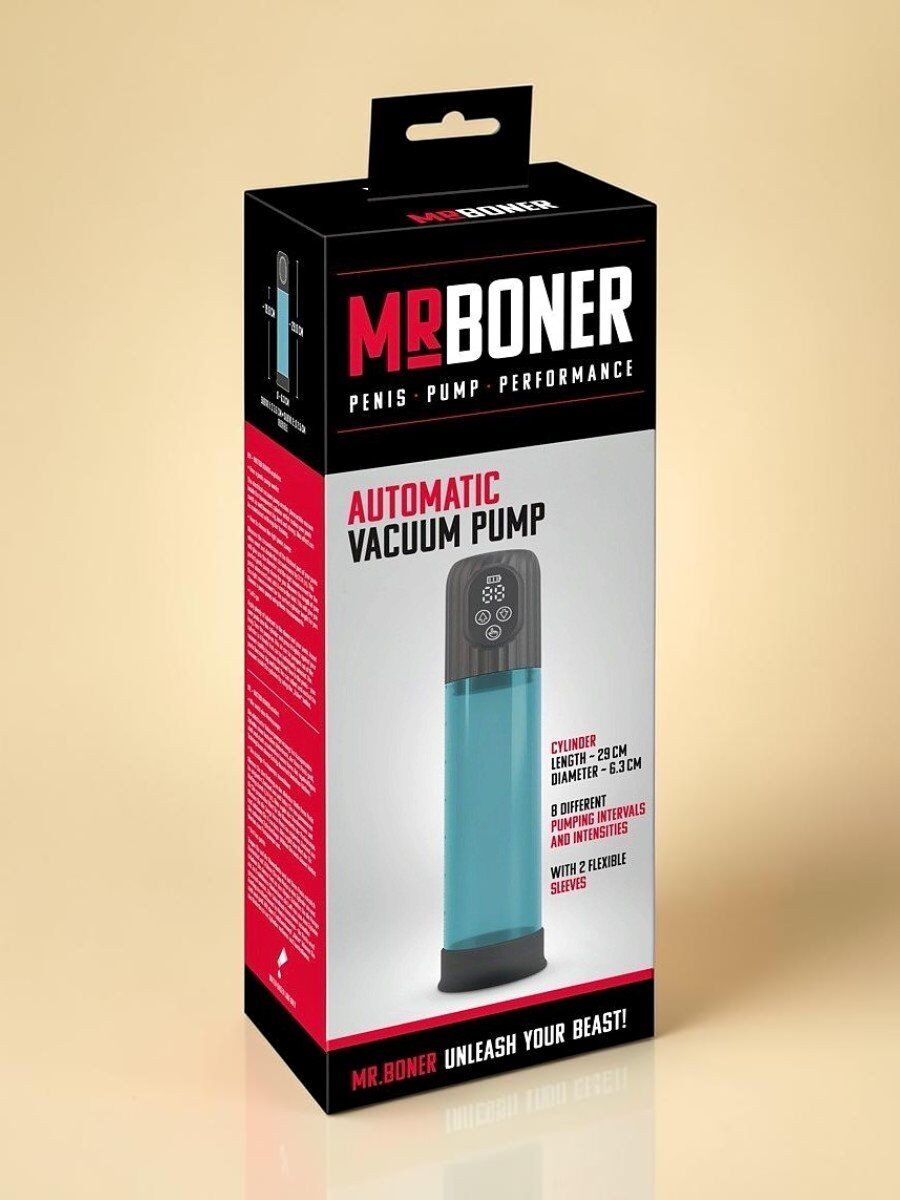 Mister Boner Pompe à vide automatique avec 8 modes de succion