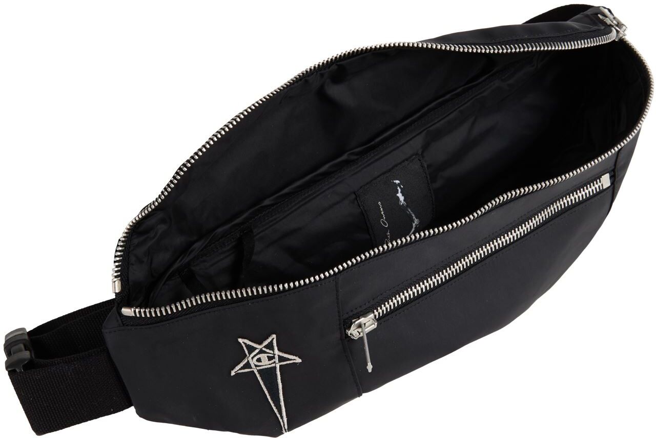 Rick Owens X Champion Riñonera Hombre Negro -- Hombre
