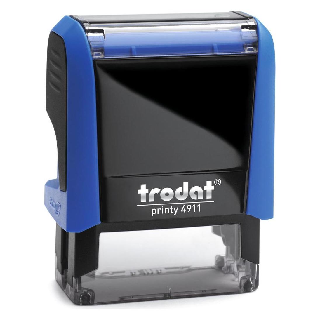 Trodat Textstempelautomat 4911 "Printy 4.0", himmelblau (43083)