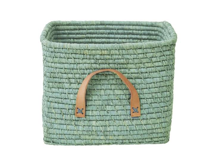 RICE Panier de rangement Rice raffia Mint