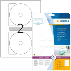 Herma, Etiketten, CD-Etiketten