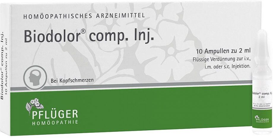 Biodolor compositus iniecto Ampullen