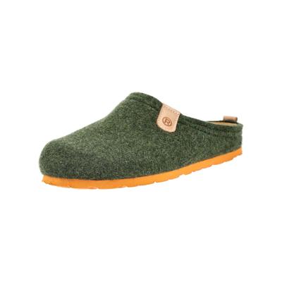 Hausschuh ROHDE "Rohde Hausschuhe Filz", Herren, Gr. 41, grün, Filz, Schuhe Hausschuh