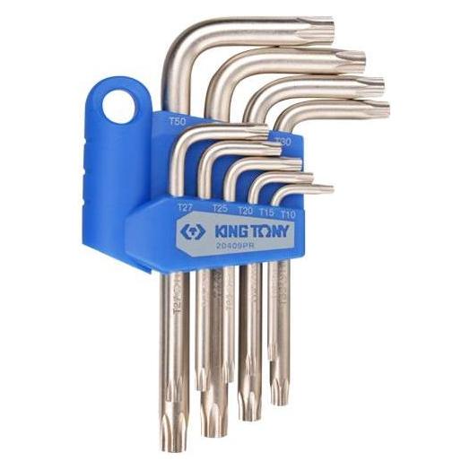 King tony Juego Llaves RESISTORX T10-T50-9 Pzas (24416776)