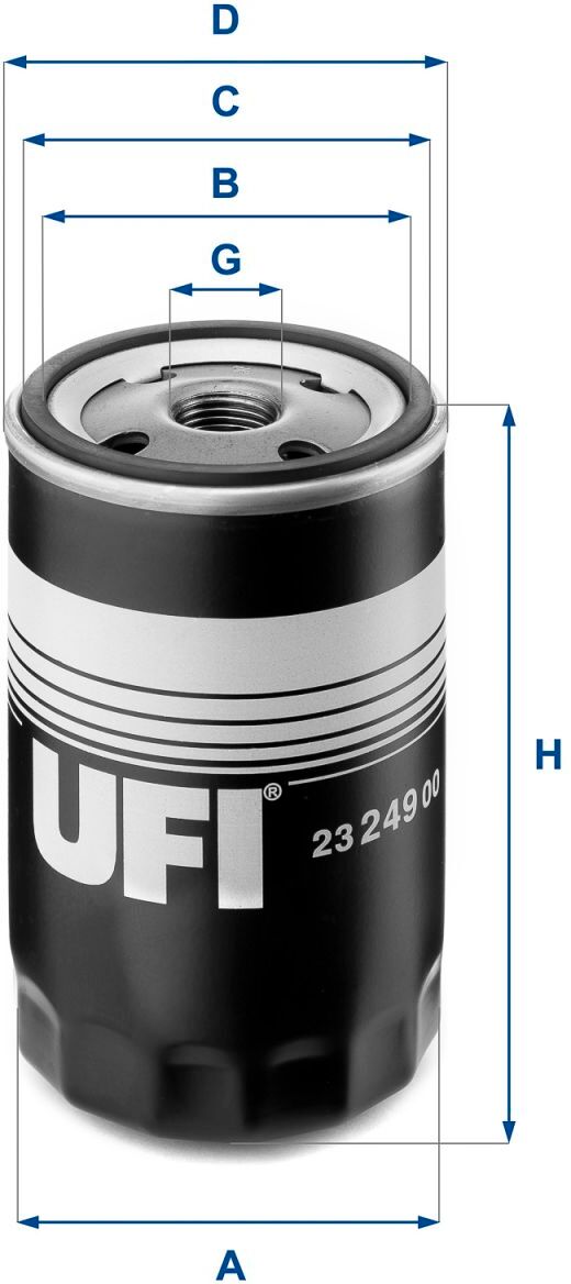Ölfilter UFI 23.249.00