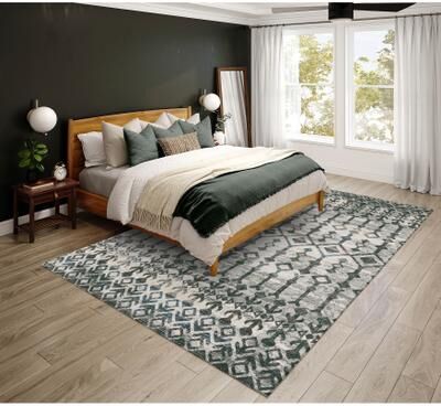Addison Rugs Indoor/ Outdoor Addison Bravado Morroccan Washable Area Rug