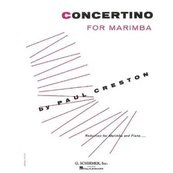 Concertino for Marimba and Orchestra, Fachbücher von Paul Creston