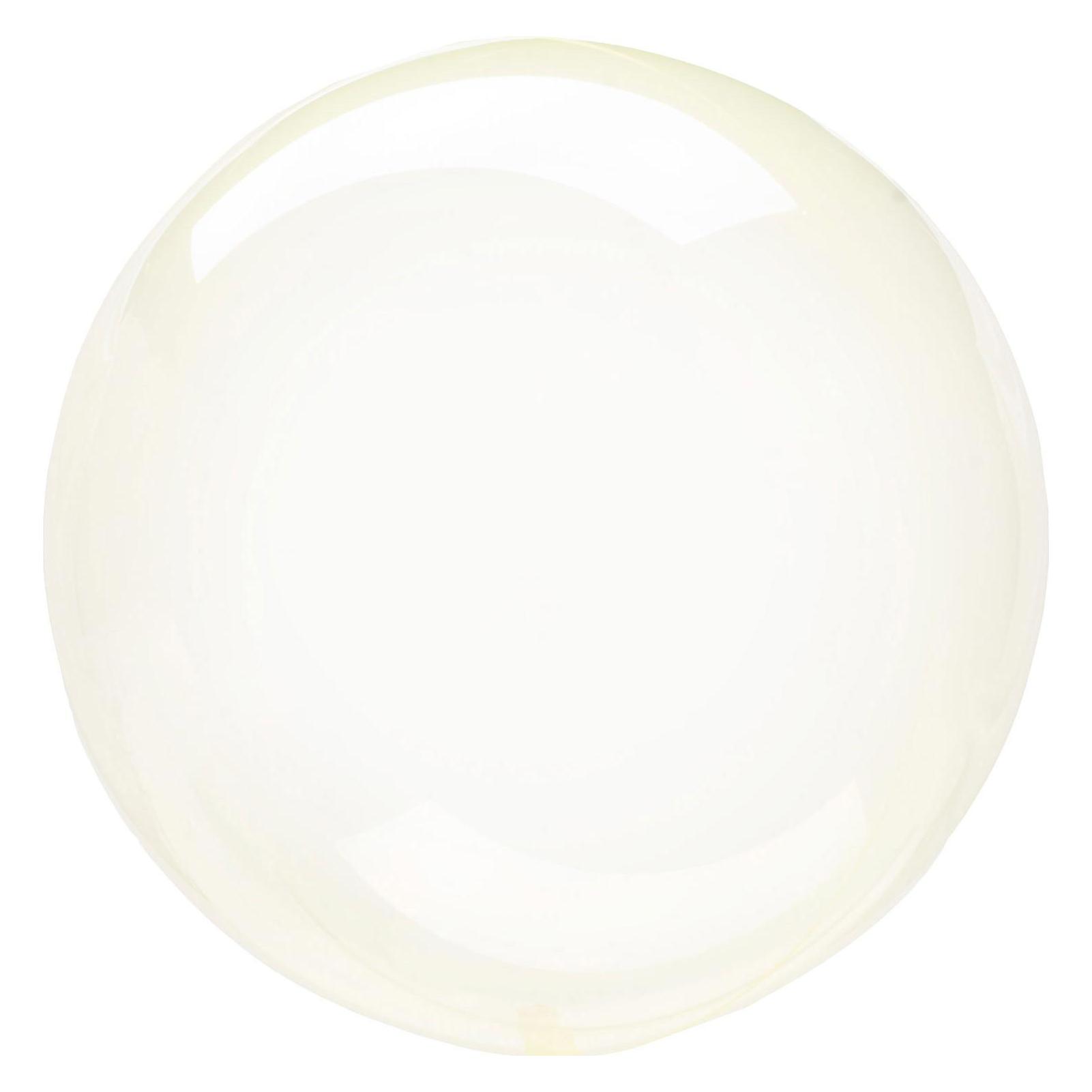 Amscan FB Clearz Crystal gelb transparent (1x) (8285211)
