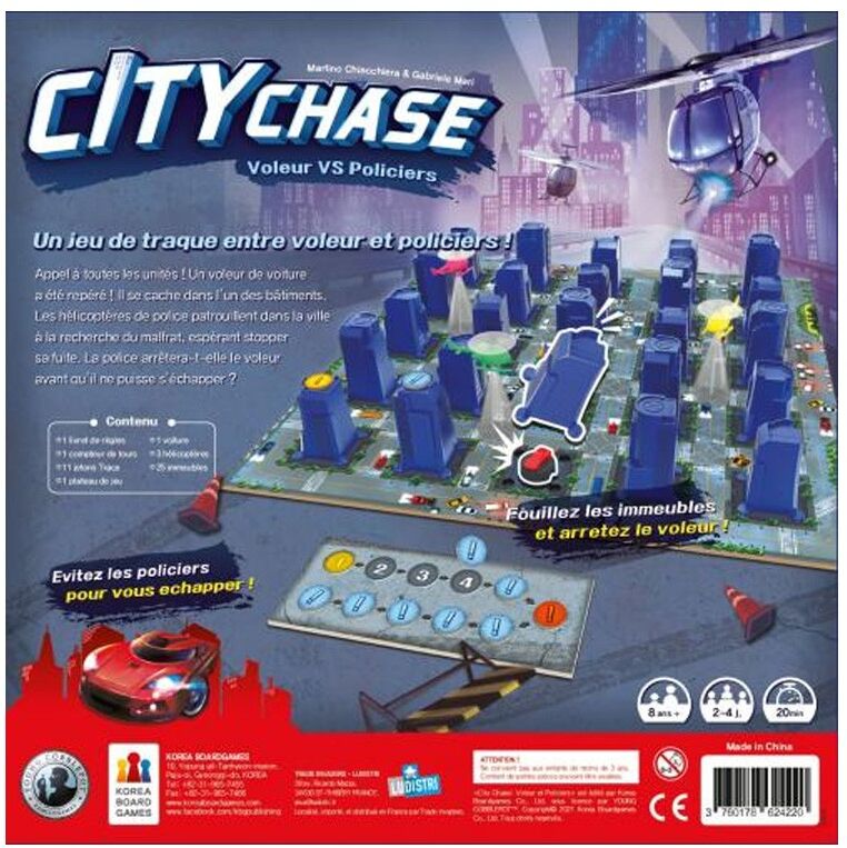 Korea Board Games City Chase