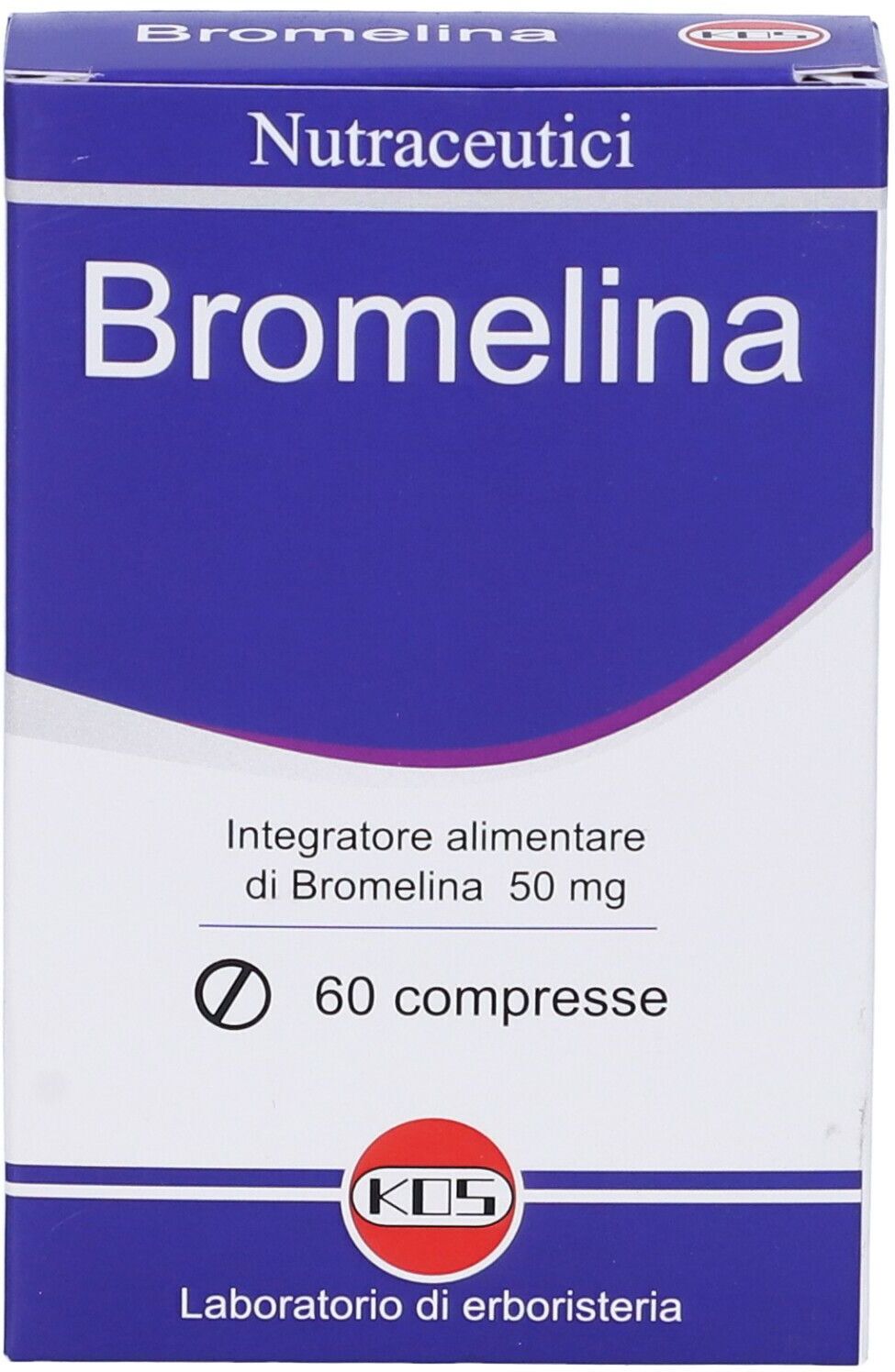 KOS Srl Kos, Bromelina, 60 Compresse