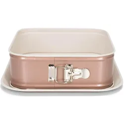 Patisse Ceramic Springform Pan Square 24x24cm, Backform, Kupfer, Beige