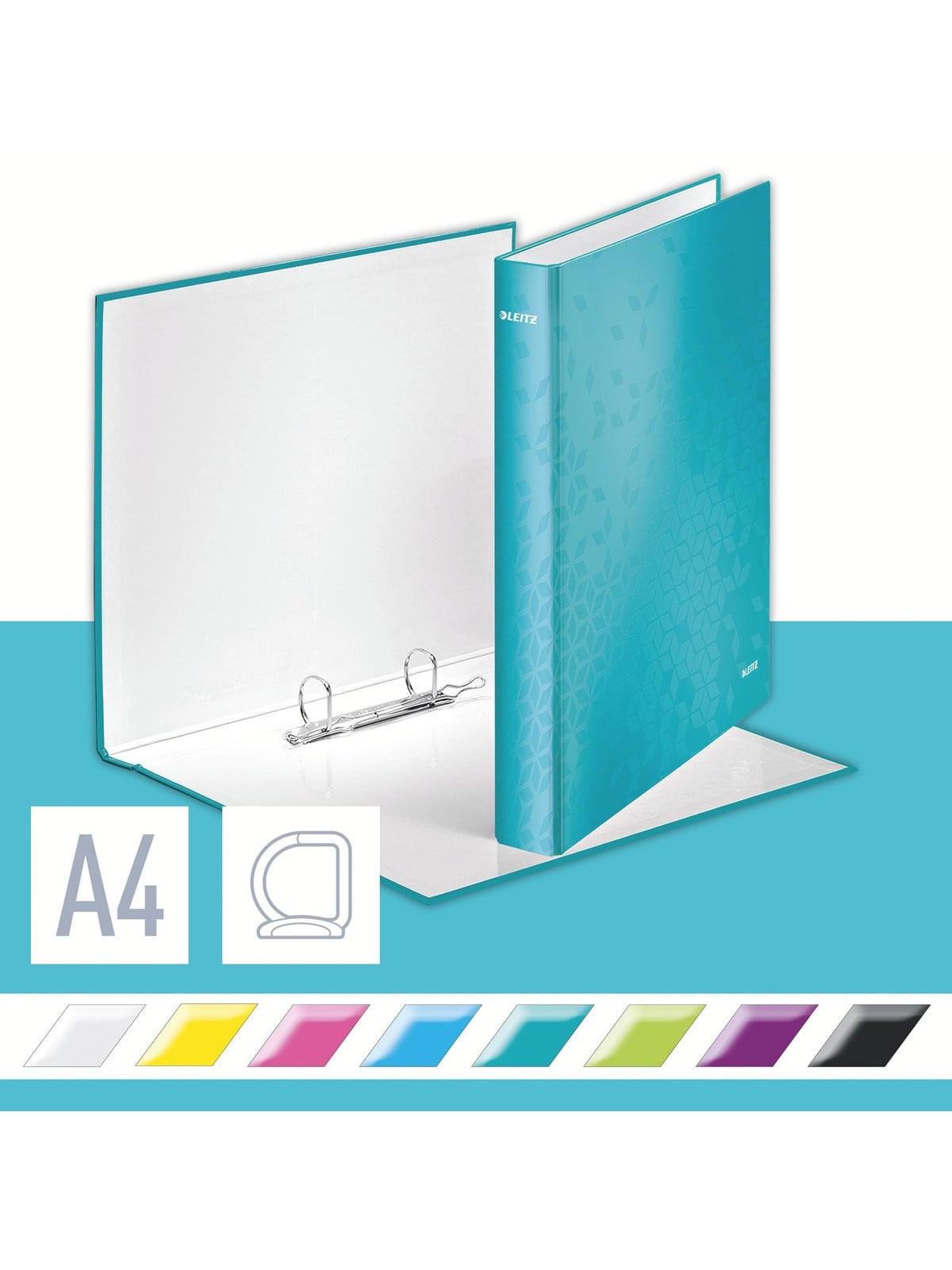 Leitz WOW Ringbuch Violett
